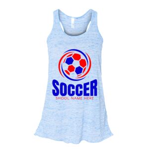 Women's Flowy Racerback Tank Thumbnail