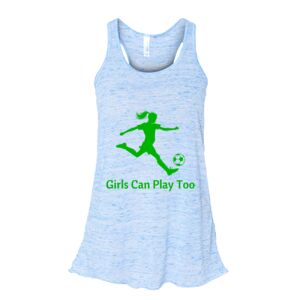 Women's Flowy Racerback Tank Thumbnail