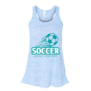 Women's Flowy Racerback Tank Thumbnail