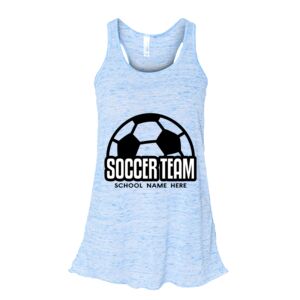 Women's Flowy Racerback Tank Thumbnail