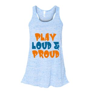 Women's Flowy Racerback Tank Thumbnail