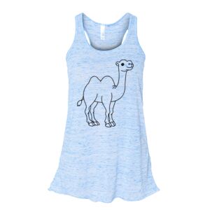 Women's Flowy Racerback Tank Thumbnail