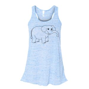 Women's Flowy Racerback Tank Thumbnail