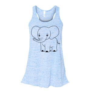 Women's Flowy Racerback Tank Thumbnail