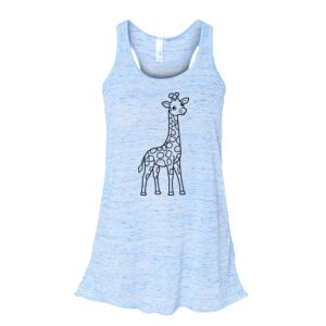 Women's Flowy Racerback Tank Thumbnail