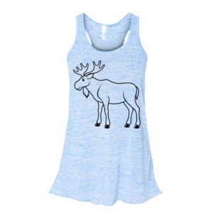 Women's Flowy Racerback Tank Thumbnail