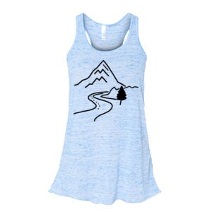 Women's Flowy Racerback Tank Thumbnail