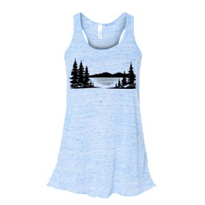 Women's Flowy Racerback Tank Thumbnail