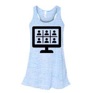 Women's Flowy Racerback Tank Thumbnail