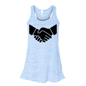 Women's Flowy Racerback Tank Thumbnail