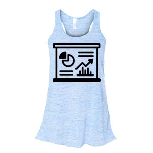 Women's Flowy Racerback Tank Thumbnail