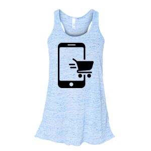 Women's Flowy Racerback Tank Thumbnail