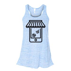 Women's Flowy Racerback Tank Thumbnail