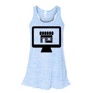 Women's Flowy Racerback Tank Thumbnail