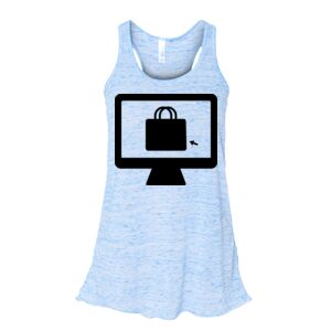 Women's Flowy Racerback Tank Thumbnail