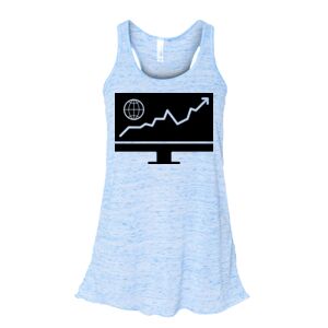 Women's Flowy Racerback Tank Thumbnail