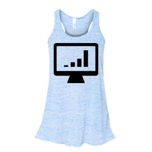 Women's Flowy Racerback Tank Thumbnail