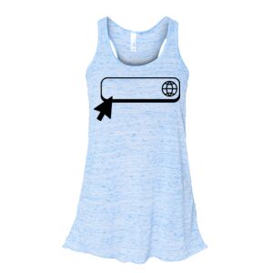 Women's Flowy Racerback Tank Thumbnail