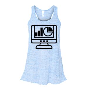 Women's Flowy Racerback Tank Thumbnail