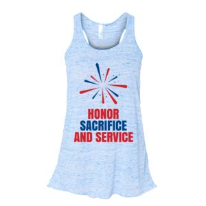Women's Flowy Racerback Tank Thumbnail